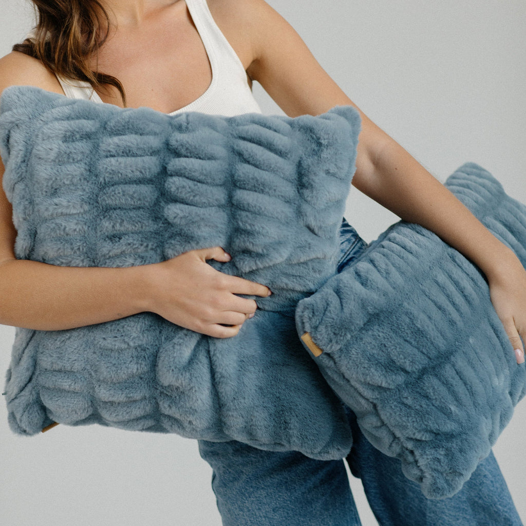 Slate Blue Pillow